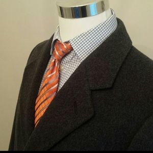 Nino Cerruti Rue Royale Cashmere Blend Overcoat